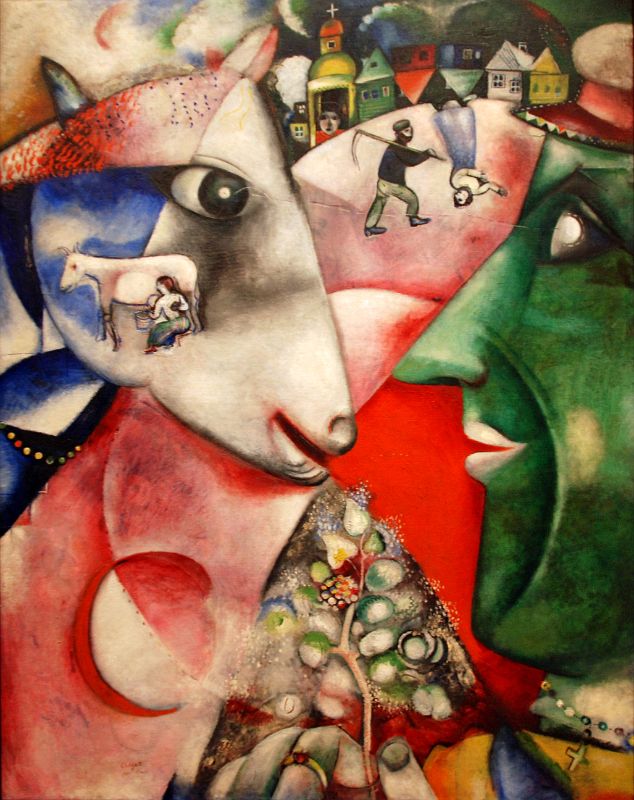MOMA 15 Marc Chagall I and the Village